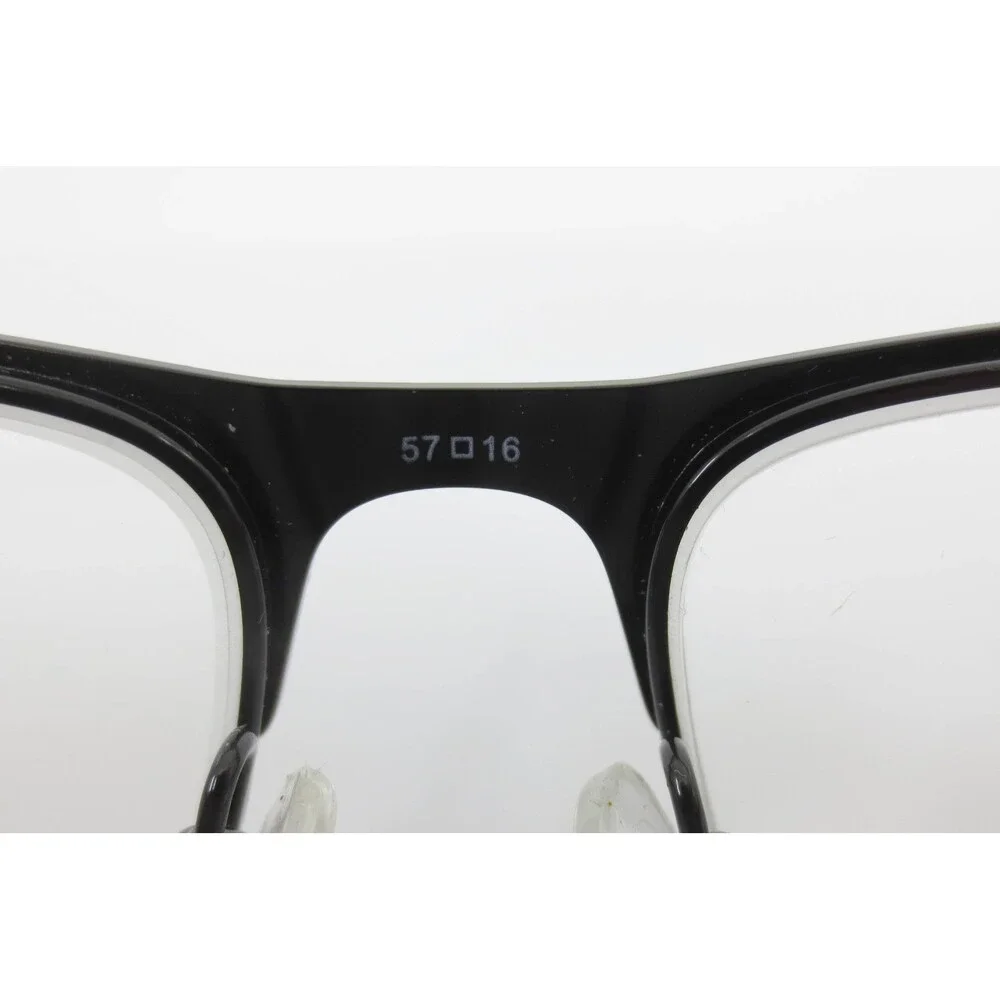 Robert Mitchel RM 202130 GM Gunmetal Rectangular Eyeglass Frames 57-16-145 Mens